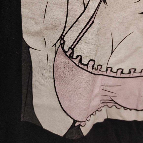 Bad Habits Anime Goth Elf Girl T Shirt Mens XL XLarge Graphic Art Short Sleeve - Picture 3 of 5